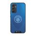 Man City Officiel Coque de Téléphone 3D Samsung Galaxy A54 - Coque Officielle 3D Design Bleu Métallique