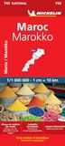 Carte Michelin Carte Nationale Maroc / Marokko: 742