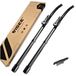 Visee Hexa - Balai d'essuie-glace - 600/400 mm - Noir