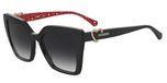 Love Moschino MOL067/S Black/Dark Grey Shaded 54/17/140 Dames Zonnebrillen