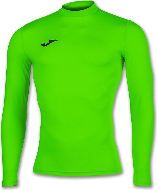 Joma Academy Shirt Opstaande Kraag Kinderen - Fluo Groen | Maat 110