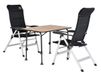 Obelink Outdoor Superlight 100/Corsa Black table et fauteuils inclinables