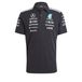 adidas Mercedes - Amg Petronas Formula 1 Team Polo Shirt d'ingénieur, noir, L