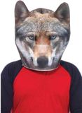 Leg Avenue Wolfskop-masker van schuimrubber, voor heren, grijs