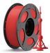 Filament PLA+ 1,75 mm, +/- 0,02 mm, 1 kg, rouge, pour impression 3D