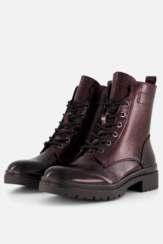 Tamaris Veterschoenen Hoog Veterschoenen Hoog - Bordeaux - Maat 41