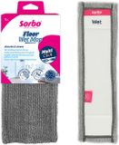 Sorbo Floor Wet Mop – Microvezel Dweil – Voor Streeploos Schone Vloeren – Herbruikbaar & Wasbaar – Compatibel met Multi-Click Steel – 1 Stuk