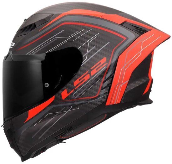 LS2 FF807 Dragon Subic Helm - Rood