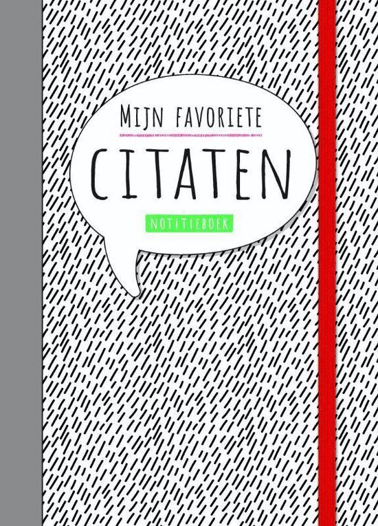 Deltas Notitieboek - Mijn favoriete citaten - Deltas - Hardcover - nl