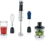Graef HB802 Staafmixer 200 W Zwart, Roestvrijstaal