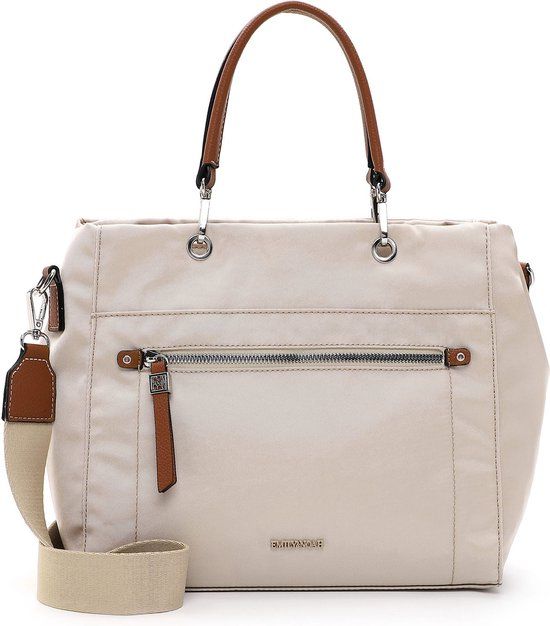 Emily & Noah Shopper E&N Esther (65145) - Dames handtassen - beige 400