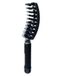 Yuaia Haircare Brosse plate incurvée noire