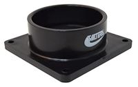 Valterra T1005-2 flens ventiel Fitting-2" naaf, Slip Socket, zwart
