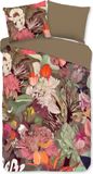 Good Morning dekbedovertrek bloemen - 1 persoons 140x200/220 cm - Multi - 100% Katoen renforcé