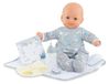 Poupée en tissu de 36 cm avec yeux qui se ferment, ensemble de 6 pièces, parfum vanille
