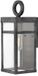Hinkley LED Wand Buitenlamp Porter | 1X E27 Max 60W | IP44 | Dimbaar | Aged Zinc