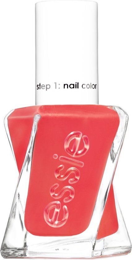 Essie gel couture - 470 sizzling hot - oranje - langhoudende nagellak - 13,5 ml