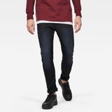 G-Star 3301 Slim Jeans Heren Lyocell/Katoen/Polyester 26/34 dk aged