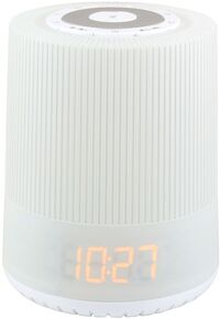 Soundmaster Wekkerradio met wake-up lamp en nachtverlichting