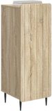 vidaXL Dressoir Sonoma Eiken 34,5 x 33 x 92 cm Bewerkt hout