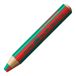 STABILO woody 3 in 1 duo watercolour pencil red/dark green