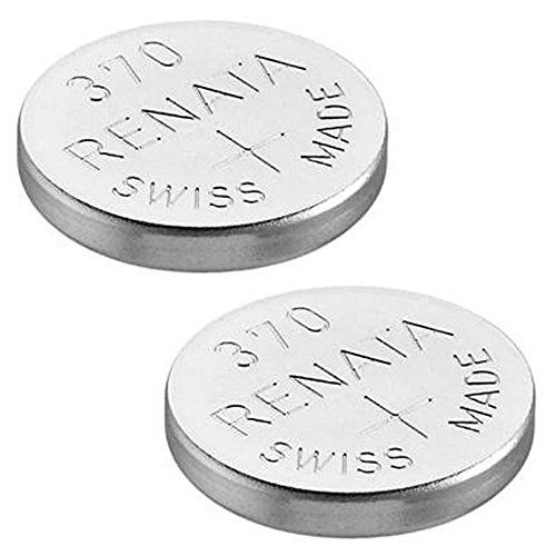 Renata Horloge Batterij Swiss Made 370 of SR920SW 1.5V (2 x 370 of SR 920 SW)
