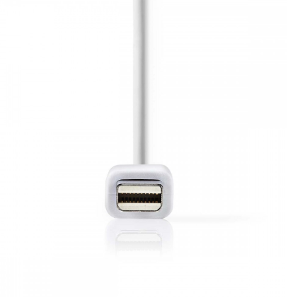 Nedis Mini-Displayport naar Displayport+HDMI+DVI-D female 0.2m wit
