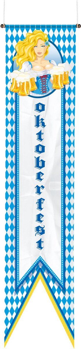 Folat Oktoberfest Vlag - 40 x 180 cm - Banner