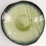 Tokyo Design Studio Yamasaku Bord Groen Aardewerk Ø27 cm