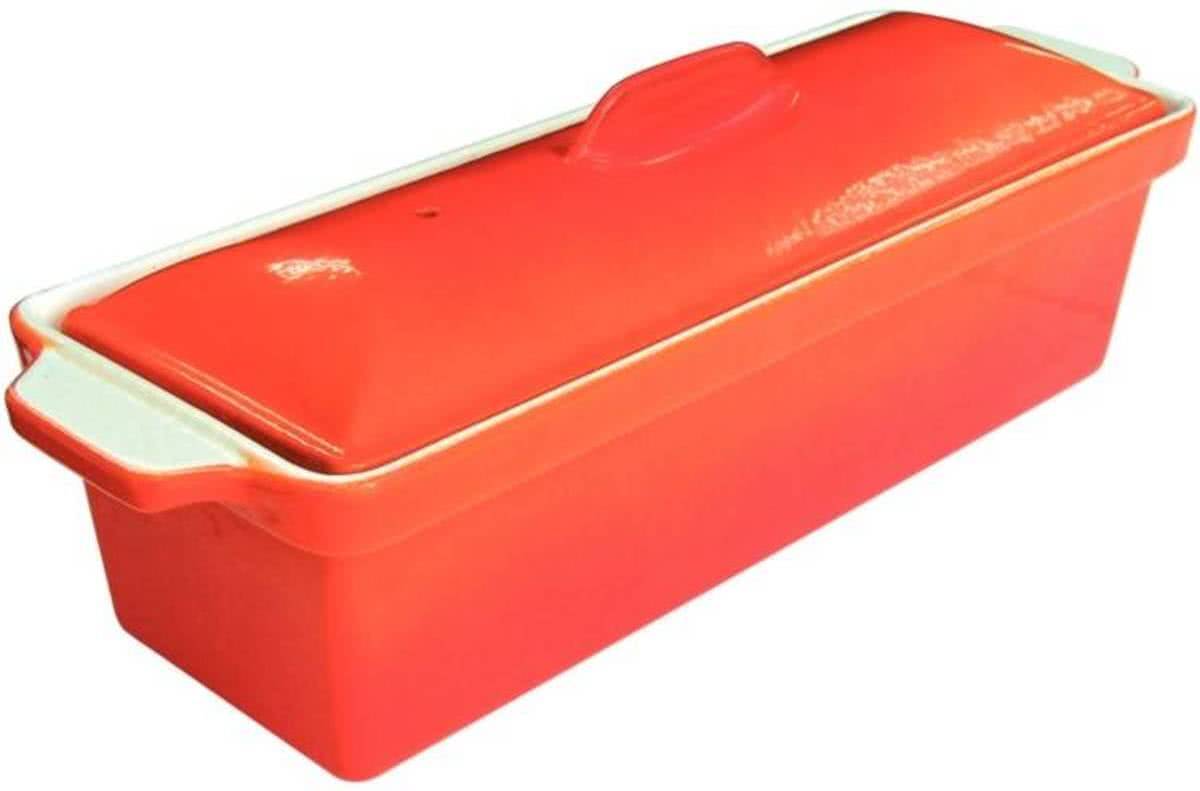 Vogue Gietijzeren Pate Terrine Oranje 1,7ltr 34 x 11.5 cm