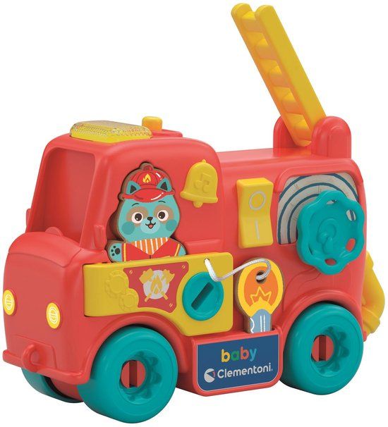 Clementoni Montessori Baby Brandweerwagen Speelgoed