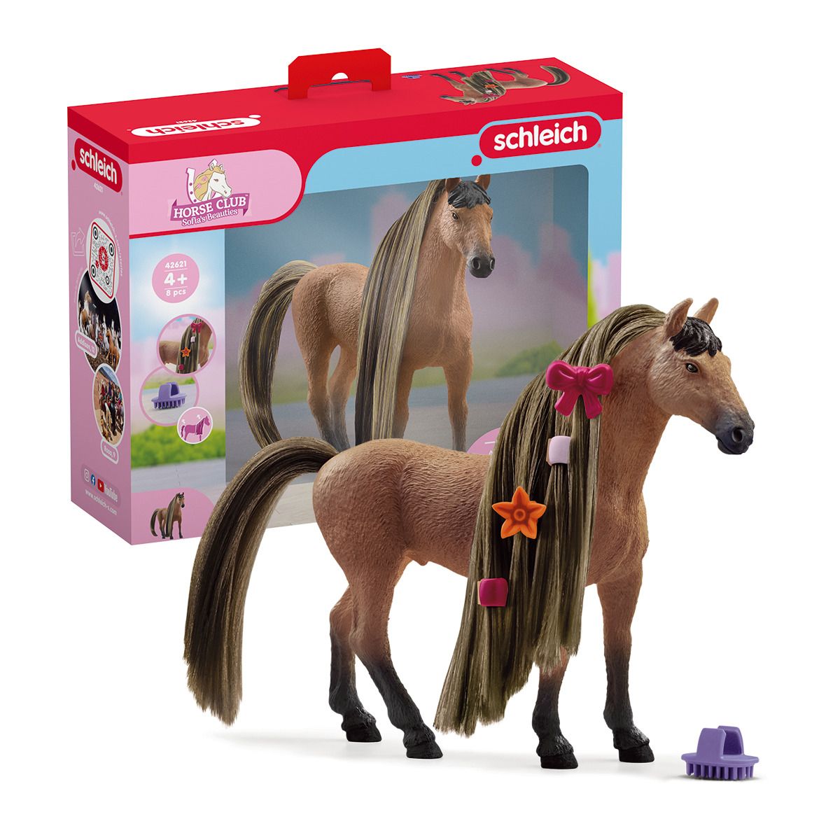 Schleich HORSE CLUB Sofia’s Beauties Beautypaard Akhal-Teke-hengst - 42621