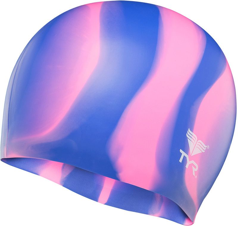 Tyr Silicone badmuts roze/violet