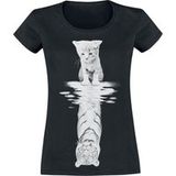 Tierisch - Fun T-shirt - Believe In Yourself - S tot XXL - voor Vrouwen - zwart