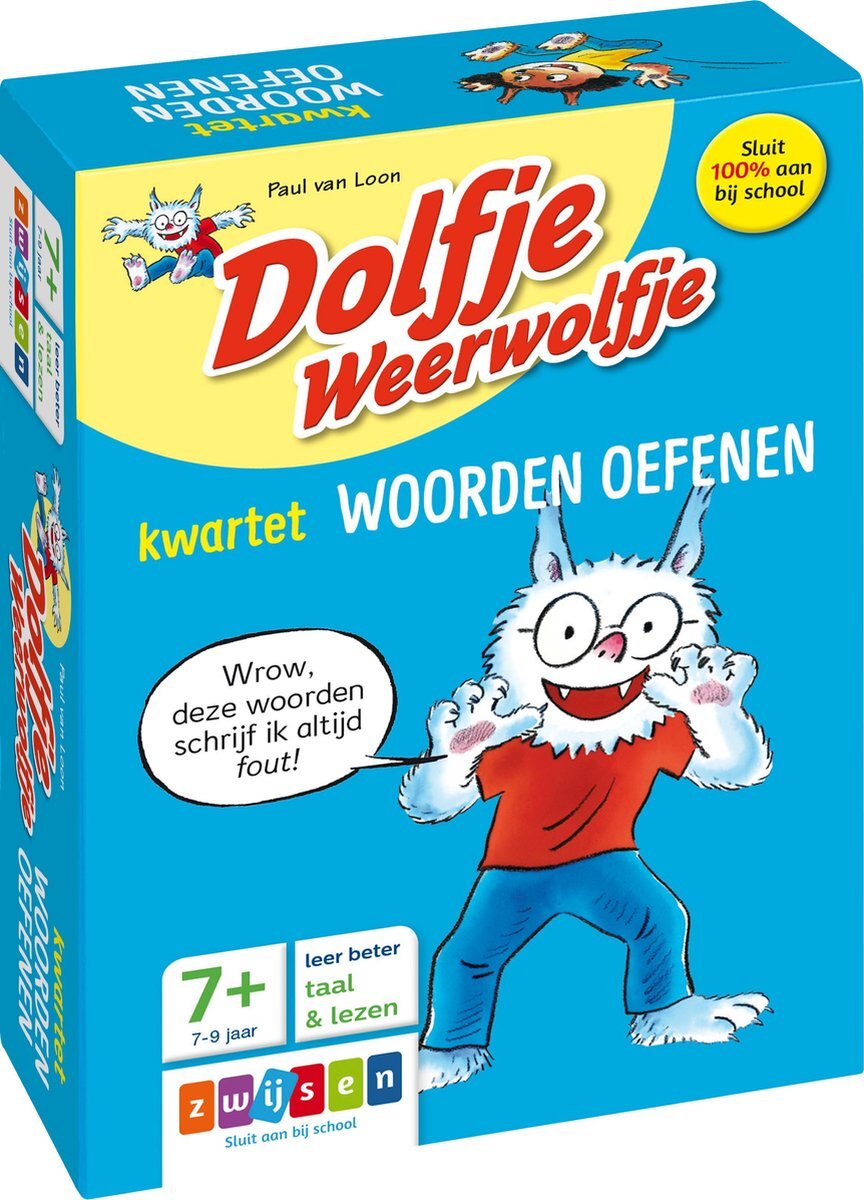 Zwijsen Dolfje Weerwolfje Kwartet - Woorden Oefenen