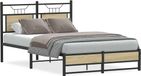 Maison Exclusive - Sommier sans matelas Chêne Sonoma 120x200 cm Matériau dérivé du bois