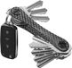 KeySmart Porte-clés compact fibre de carbone 3K