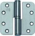 Breuer & Schmitz (BSW) Kogelpaumelle Inox 89x89mm Afgerond Links