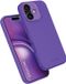 DECODED Siliconen Hoesje voor iPhone 17, Licht Paars