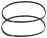 Icecat 2 courroies de synchronisation, caoutchouc, 150 dents, 10 mm