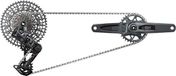 Sram Gx T-type Eagle Transmission Axs Groepset Zilver 170 mm 32t / 10-52t