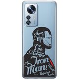 ERT GROUP mobiel telefoonhoesje voor Xiaomi 12 PRO origineel en officieel erkend Marvel patroon Iron Man 010
