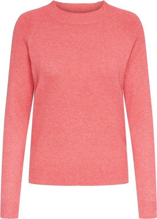 Only ONLRICA LIFE L/S PULLOVER KNT NOOS - Sun Kissed Coral - S