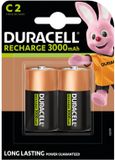 Duracell Oplaadbare Batterijen 2xC 3000mAh Plus