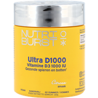 Nutriburst Ultra D1000 Vitamine D3 1000 IU - 60 gummies