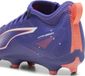 PUMA ULTRA 5 MATCH FG/AG Jr Unisex Sportschoenen - Lapis Lazuli-PUMA White-Sunset Glow - Maat 38