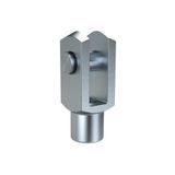 Riegler GAKAP2M36X2 AP2 ISO 8140 vorkkop voor cilinder, 35 mm boring, M36 x 2 zuigerstang schroefdraad