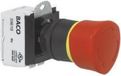 BACO L22ER01D Noodstopschakelaar Kunststof frontring, Zwart 600 V 10 A IP69K 1 stuk(s)