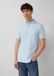 s.Oliver Polo-Shirt Lichtblauw 3XL