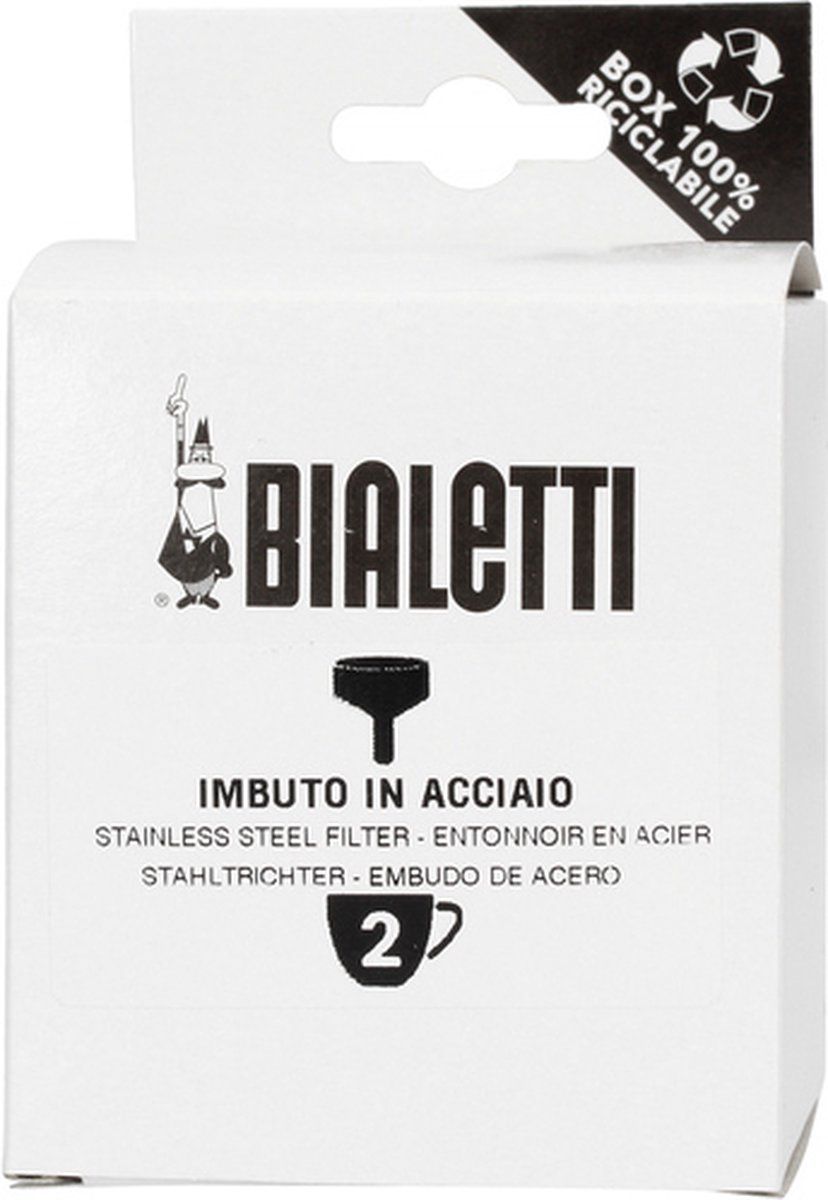 Bialetti Spare funnel for steel espresso makers 2tz - rvs